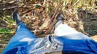 Indian Village Bhabhi Caught Fucking Her Boyfriend Outdoors In Fields