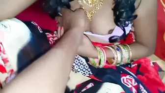 Devar Gropes Bhabhi's Breasts In Room Then Pounds Her On The Bed Hard
