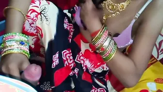 Devar Gropes Bhabhi's Breasts In Room Then Pounds Her On The Bed Hard