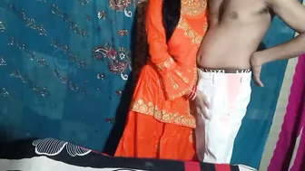Desi Couple Fucking Passionately On Bed With Loud Moans Filling The Room