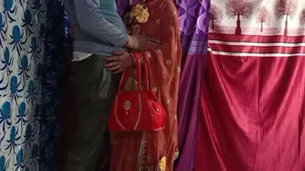 Bhabhi Pulled Into Bedroom Before Leaving And Fucked By Devar At Home