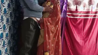 Bhabhi Pulled Into Bedroom Before Leaving And Fucked By Devar At Home