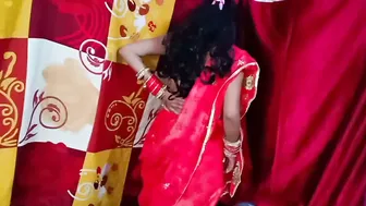 Wedding Guest Bhabhi Seduced And Fucked Hard In Groom's Bedroom At Night