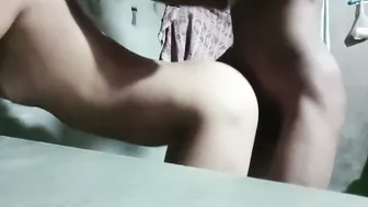 Marathi Bhabhi Stripping Her Silk Saree Before Riding Boyfriend Passionately