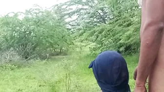 Desi Village Bhabhi Bent Over And Screwed Deep In The Jungle