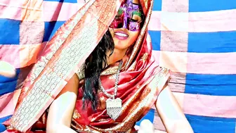 Indian Wife Bent Over During Holi As Brother In Law Drills