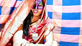 Indian Wife Bent Over During Holi As Brother In Law Drills