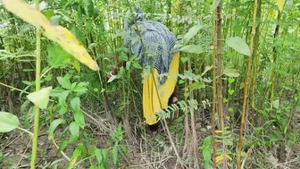 Young Village Boy Fucks Indian Woman's Pussy Hard In The Forest