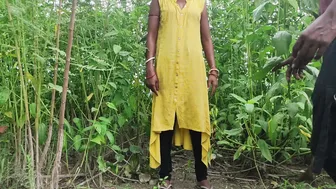 Young Village Boy Fucks Indian Woman's Pussy Hard In The Forest