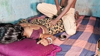 Indian Housewife Seduced And Fucked By Her Servant During Massage