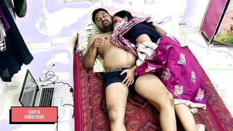 Desi Kavita Riding Her Nephew's Cock Hard While Husband Is Away At Work