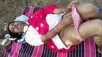 Indian Bhabhi Rides Another Man's Cock Deep In The Village Jungle