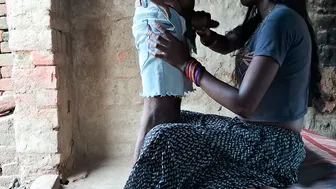 Indian Bhabhi Screams As Her Nephew Destroys Her Tight Asshole