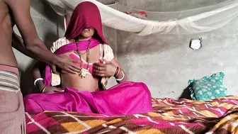 Indian Aunty Moans As Her Nephew Pounds Her Ass From Behind
