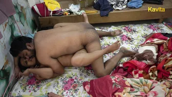Indian Wife Kavita Moaning Loud While Father In Law Pounds Her Pussy