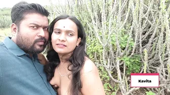 Marathi Bhabhi Sneaks Into The Jungle For A Wild Fuck With Her Lover