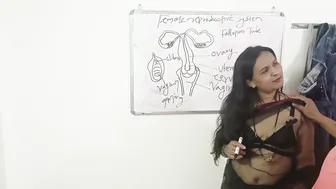 Telugu Biology Teacher Spreads Legs Wide For Her Horny Student After Class