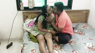Desi Homeowner Fucking His Marathi Maid Hard In The Living Room Area