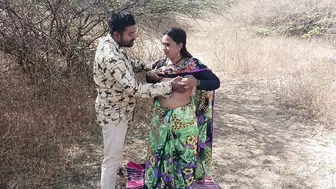 Desi Marathi Sister In Law Stripped Naked And Fucked In The Jungle