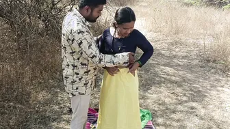 Desi Marathi Sister In Law Stripped Naked And Fucked In The Jungle