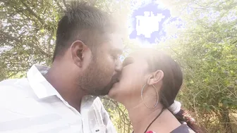 Indian Girl Takes His Load On Her Face And Swallows Cum Deep In Jungle