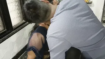 Desi Vahini Bends Over In The Kitchen For Her Husband's Younger Brother