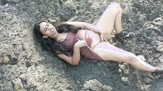 Marathi Couple Having Raw Jungle Sex Hidden Behind The Trees Nearby