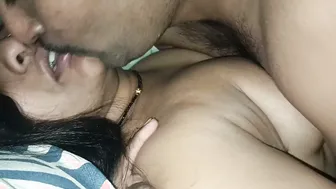 Naked Desi Couple Films Close Up As He Pounds Her Missionary Style