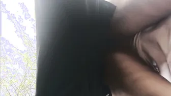 Desi Couple Films Close Up Doggy In Forest With Her Ass Bouncing Hard