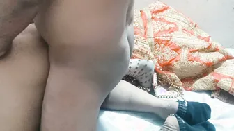 Indian Couple Suhagrat Night Two Bride Riding Groom Until Sunrise