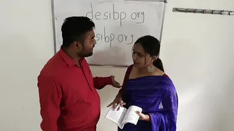 Indian Newlywed Teacher Rides Eager Student After Tuition Ends At Home