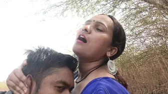 Married Desi Woman Fucking Her Secret Lover Deep In The Jungle Clearing