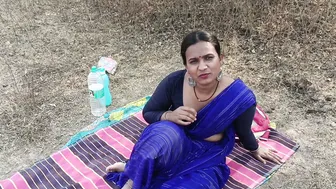 Married Desi Woman Fucking Her Secret Lover Deep In The Jungle Clearing