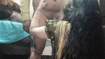 Indian Bhabhi Sucks Cock And Fucks With Dirty Hindi Audio Moaning Loud