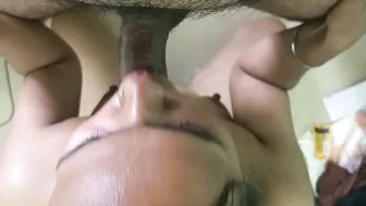 Desi Vahini Gives Nephew Messy Oral Finish After Kitchen Teasing Session