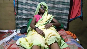 Punjabi Bhabhi Alone In Bedroom Using Cucumber To Pleasure Her Wet Hole