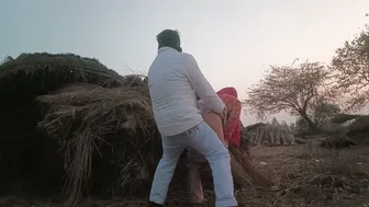 Indian Couple Fucking Raw In The Forest Clearing Part Two Outdoor Sex