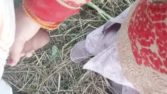 Indian Couple Fucking Raw In The Forest Clearing Part Two Outdoor Sex