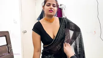Punjabi Neighbor Helping Married Woman Then Bending Her Over The Wardrobe