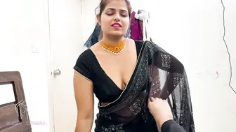 Punjabi Neighbor Helping Married Woman Then Bending Her Over The Wardrobe