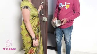 Neighbor Asks Desi Komal For Milk And She Gives Him Her Breast Milk