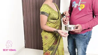 Neighbor Asks Desi Komal For Milk And She Gives Him Her Breast Milk