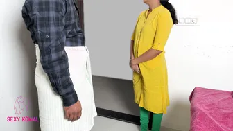 Desi Maid Komal Begs House Owner On Knees While Deepthroating His Thick Cock
