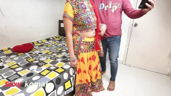 Desi Girl Returns From Garba And Gets Pressed By Her Obsessed Follower