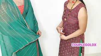 Desi Parlor Lady Gives Komal A Sensual Massage At Home With Oil
