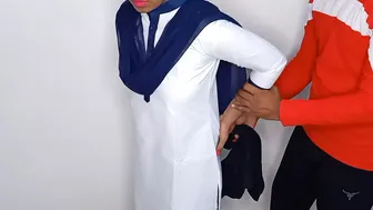 Desi Teacher Spanked Komal's Ass Then Brother Soothed It With Ice Cube