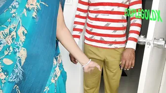 Indian Streetwalker Taking Client Up To Her Room From The Roadside