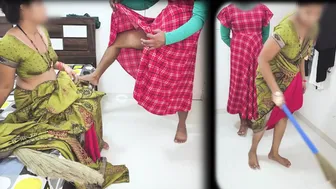 Desi Mistress Turns Out Lesbian And Plays With Her Willing Housemaid