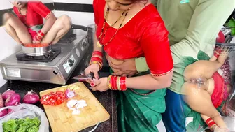 Indian Newlywed Gets Pounded By Devar In Kitchen On Second Wedding Night