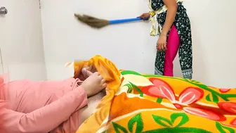 Indian House Owner Seduces And Fucks Komal The Maid During Cleaning Duty